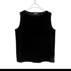 Eddie Bauer Vintage Velour Eggplant Tank Top Plus Size 1X